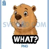 Funny Beaver PNG, What Zoo PNG