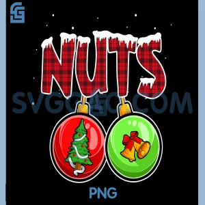 Funny Chest Nuts PNG, Couples Christmas Chestnuts Matching PNG