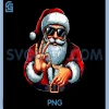 Funny Six Seven PNG, 6 7 Meme Santa Christmas PNG