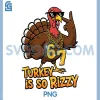 Funny Turkey is So Rizzy PNG, Thanksgiving Meme 67 PNG