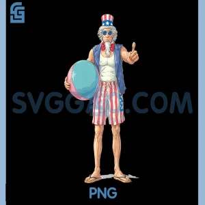 Funny Vacation PNG, Look with Sam and Beach Ball PNG