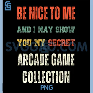 Funny Vintage Arcade PNG, Game Collection Collectors PNG