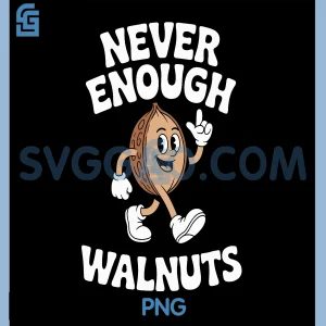 Funny Walnut PNG, Walnuts Retro PNG