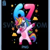 6 7 Unicorn Dab PNG, Number 67 Six Seven Meme PNG 2 6 7 Unicorn Dab PNG, Number 67 Six Seven Meme PNG
