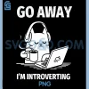 Go Away Im Introverting PNG, Funny Cat Coffee Laptop Introvert PNG 2 Go Away Im Introverting PNG, Funny Cat Coffee Laptop Introvert PNG