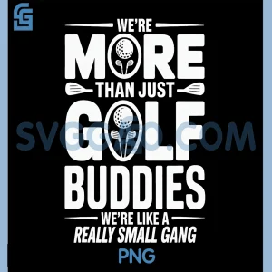 Funny Golf Buddies PNG, Small Gang Golf PNG