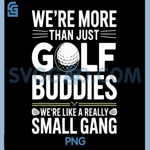 Golf Buddies PNG, Funny Golf Gang PNG