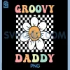 Groovy Daddy PNG, Matching Family Birthday Party Daisy Flower PNG 2 Groovy Daddy PNG, Matching Family Birthday Party Daisy Flower PNG