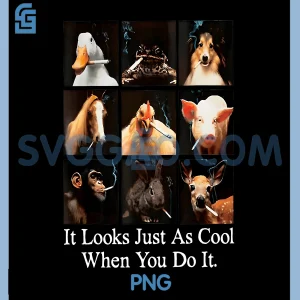 It Looks Just As Cool When You Do It PNG, Smoking Cigarettes PNG