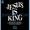 Jesus Is King PNG, Jesus John 146 Christian PNG