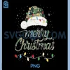 Merry Christmas Camouflage PNG, Santa Hat Xmas Family PNG