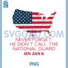 Never Forget He Didnt Call The National PNG, Guard On Jan 6 PNG