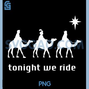 Retro Tonight We Ride PNG, Jesus Christians PNG, Religious Christmas PNG