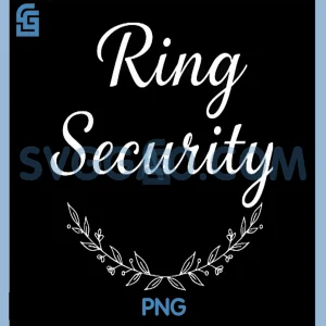 Ring Security PNG, Funny Wedding Role Cute PNG