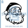 Cute Santa Illustration SVG, Christmas Santa Line Art SVG 2 Cute Santa Illustration SVG, Christmas Santa Line Art SVG