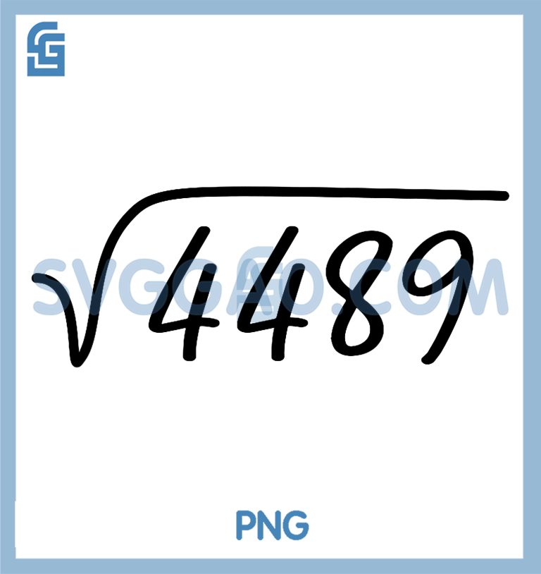 67 Square Root 4489 PNG, Slang Six Seven Math Teacher PNG – SVGGAO