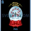 Snow Globe Christmas Magic PNG, Snowman Love Wonderland PNG 1 Snow Globe Christmas Magic PNG, Snowman Love Wonderland PNG