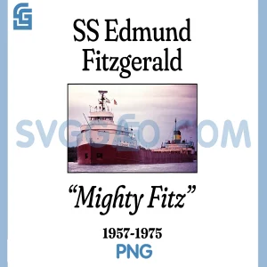 SS Edmund Fitzgerald PNG, Mighty Fitz PNG