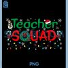 Teacher Squad PNG, Christmas Lights Decoration Teaching PNG