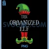 The Organized Elf PNG, Funny Christmas PNG