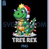 Tree Rex Funny PNG, Xmas T rex Christmas PNG, Dinosaur Toddler PNG