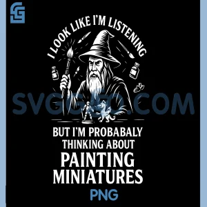 Wargamer Miniature Painting PNG, Tabletop Role Play Hobby Funny PNG