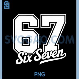 67 Six Seven Meme PNG, Funny Number 6 7 Teacher PNG