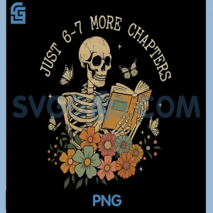 Funny Halloween Skeleton PNG, Reading Book 67 Memes PNG
