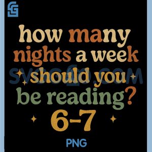 Teacher 6-7 Reading Joke PNG, Funny Book Lover Illustration Classroom PNG