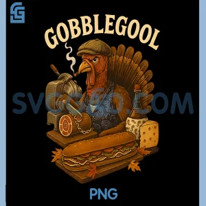 Turkey Gabagool Gobblegool PNG, Funny Italian Food PNG