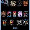 After School Coordinator PNG Bundle, Survived 67 Days of School Humor Bundle PNG