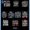 All I Want to Christmas 6 7 PNG Bundle, 67 Six Seven Funny Teacher Xmas Bundle PNG