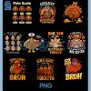 All Turkeys Communicate Differently PNG Bundle, Thanksgiving AW Bundle PNG