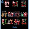 Funny 67 Meme Six Seven PNG Bundle, 6 7 Matching Christmas 67 Bundle PNG