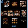 Im Just Here For The Dinner PNG Bundle, Rolls Cinnamon Thanksgiving Bundle PNG