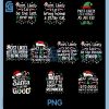 Most Likely to Bring Home A Stray PNG Bundle, Cat Christmas Matching Bundle PNG