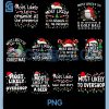 Most Likely To Go Fishing With Santa PNG Bundle, Fishing Lover Christmas Bundle PNG