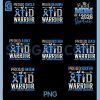 Proud Dad of a T1D Warrior PNG Bundle, Diabetes Awareness Ribbon Bundle PNG
