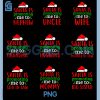 Santa is Promoting Me to Big Sister Christmas PNG Bundle, Funny Xmas PNG Bundle