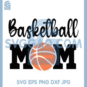 Basketball Mom Pride SVG, Cheer Loud for Your Hoops Star SVG