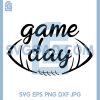 Game Day Spirit Football SVG, Cheer For The Big Win SVG