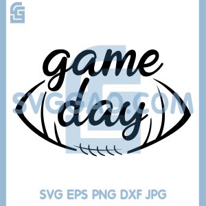 Game Day Spirit Football SVG, Cheer For The Big Win SVG