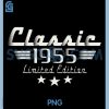 70 Year Old PNG, Classic 1955 Limited Edition PNG, 70th Birthday PNG