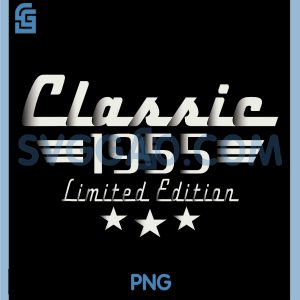 70 Year Old PNG, Classic 1955 Limited Edition PNG, 70th Birthday PNG