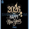 2026 Happy New Year PNG, Celebration for Party Enthusiasts PNG 1 2026 Happy New Year PNG, Celebration for Party Enthusiasts PNG