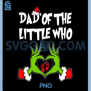 A Little Who is Due Christmas PNG, Pregnancy Announcement PNG
