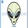Alien Head Graphic for UFO PNG, Believers And Space Fans PNG 1 Alien Head Graphic for UFO PNG, Believers And Space Fans PNG