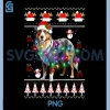 Australian Shepherd Dog PNG, Christmas Light Ugly PNG 1 Australian Shepherd Dog PNG, Christmas Light Ugly PNG