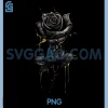 Black Rose Flower PNG, Botanist Garden PNG, Flower Black Rose PNG