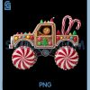 Christmas Monster Truck PNG, Gingerbread Candy PNG